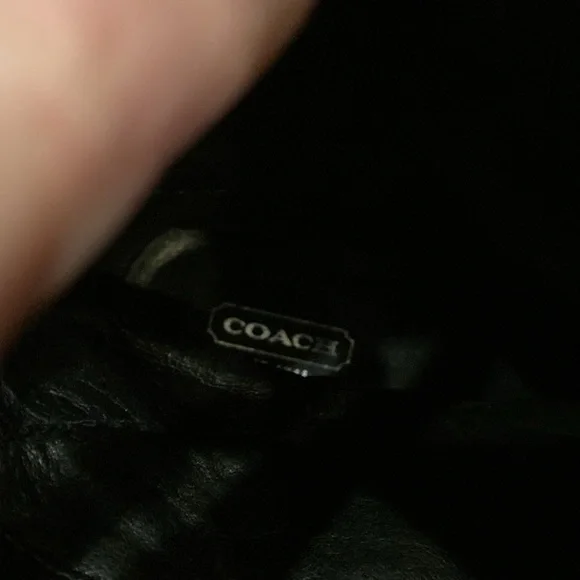 Coach booties, sz. 8.5 - Picture 7 of 7